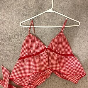 Red La Hearts Tank